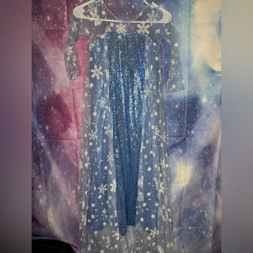 New without tags sequin snow princess dress